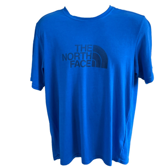 Men's The North Face T-Shirt Blue L - Picture 2 of 3